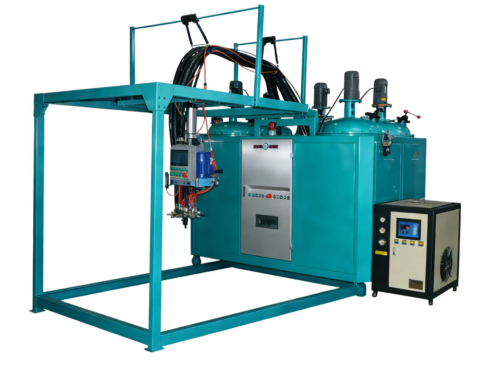 Dual-color and Dual-density Polyurethane Pouring Machine