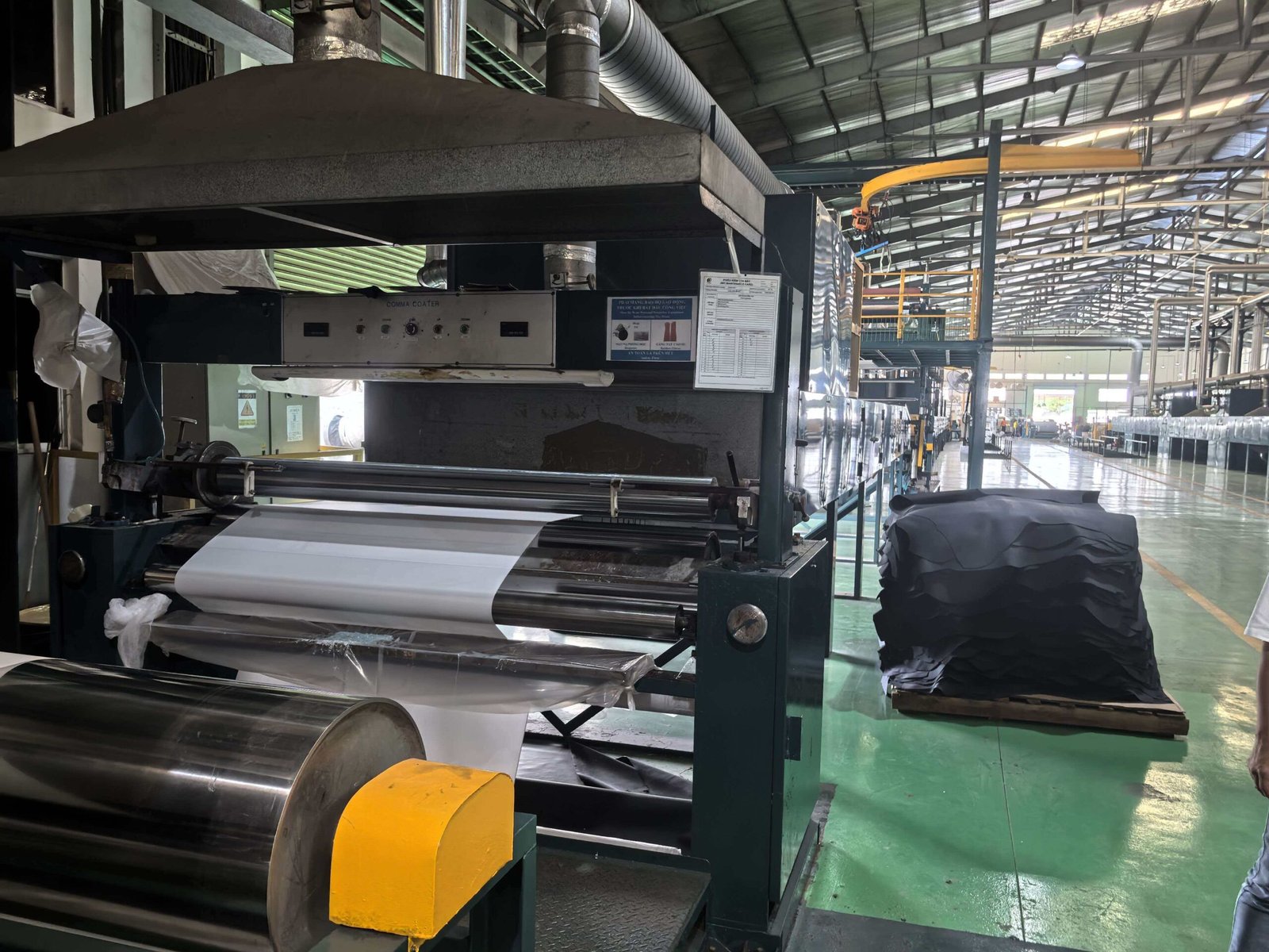 Haifeng Automation Empowers Water-Based Eco-Leather Manufacturing: Intelligent Molding Production Line Upgrade Case of a Hebei Factory