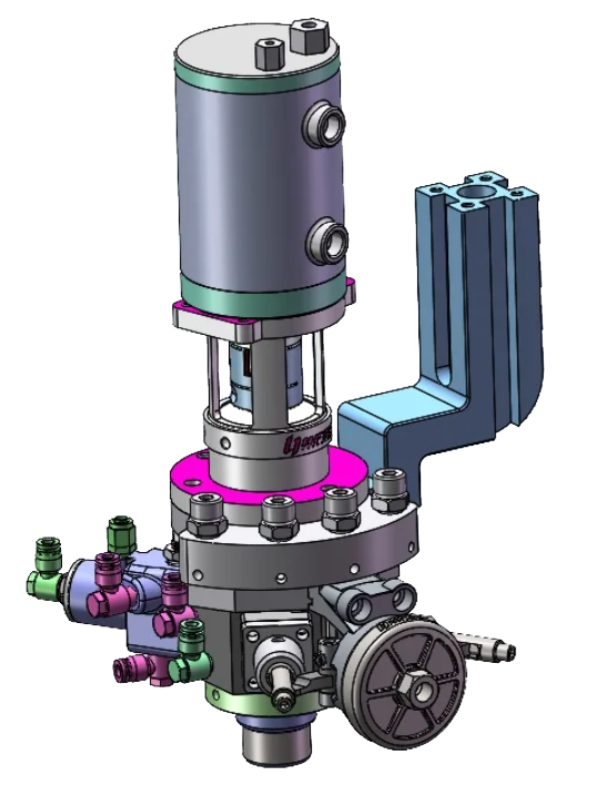 H-type Mixing Head for Polyurethane Pouring Machines