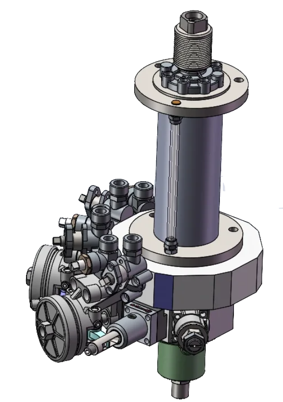 T-type Mixing Head for Polyurethane Pouring Machines