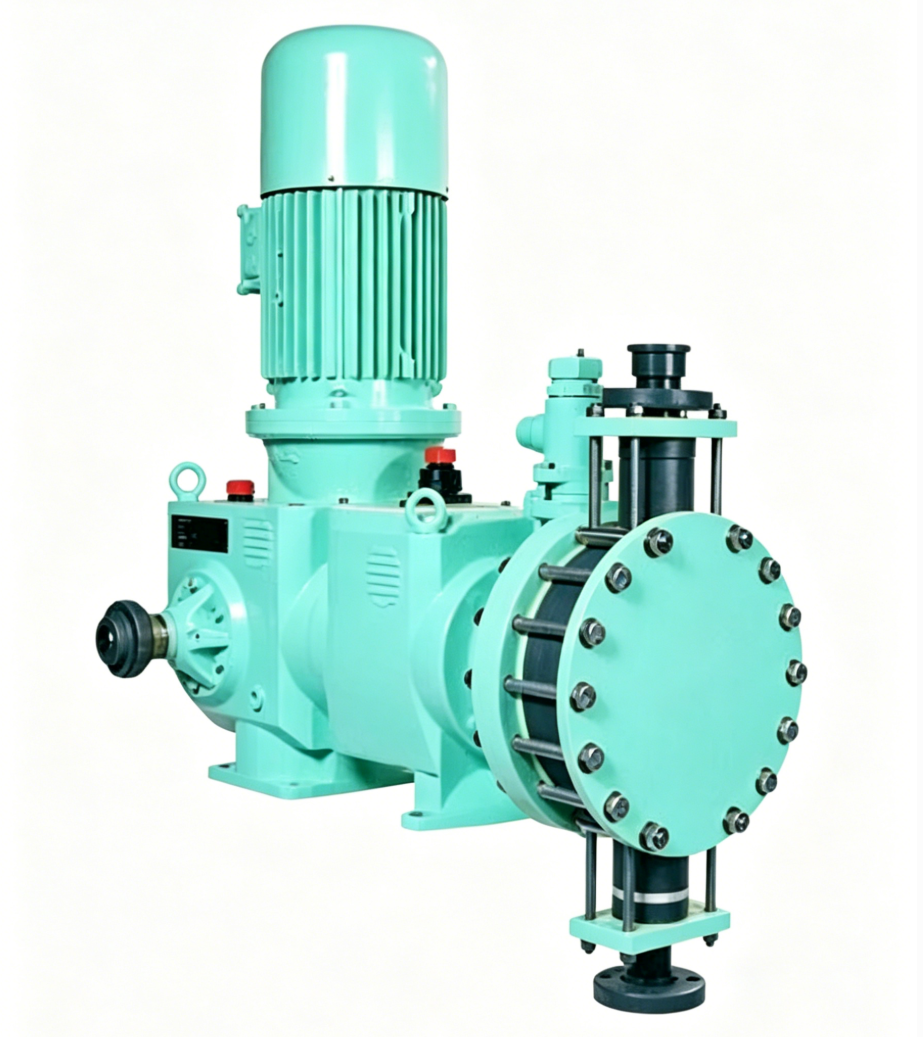 Hydraulic drive high precision metering pump system