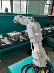 Spraying robot