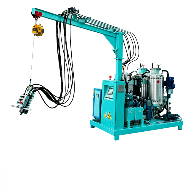 Box foaming machine